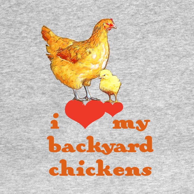 Backyard Chickens by evisionarts